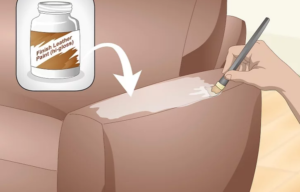 how to fix peeling faux leather couch 