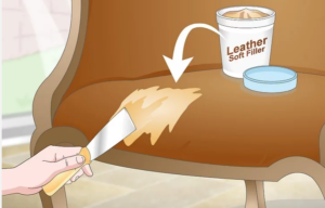 how to fix peeling faux leather couch 
