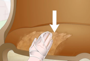 how to fix peeling faux leather couch 