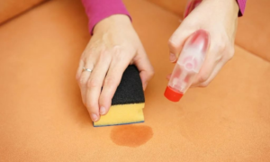 how to clean microfiber couch 